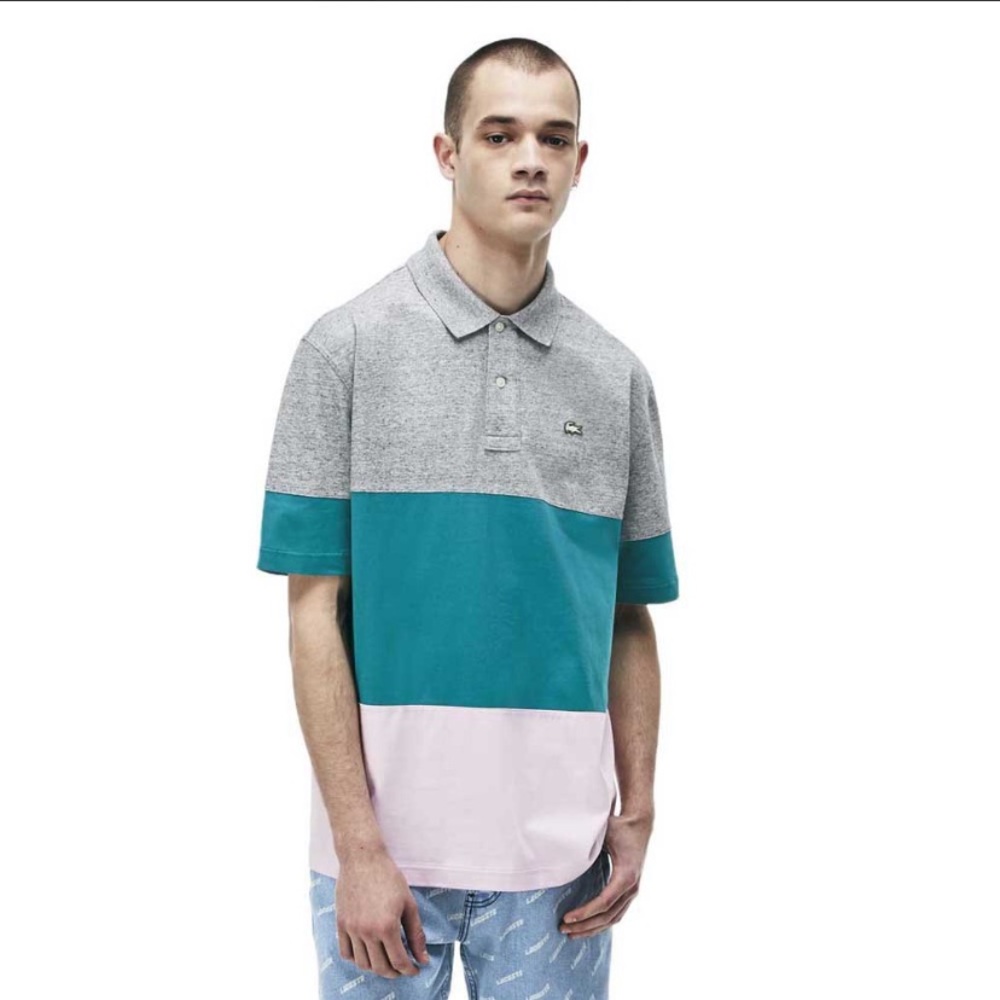 Lacoste Live Loose Fit Color Block brand new